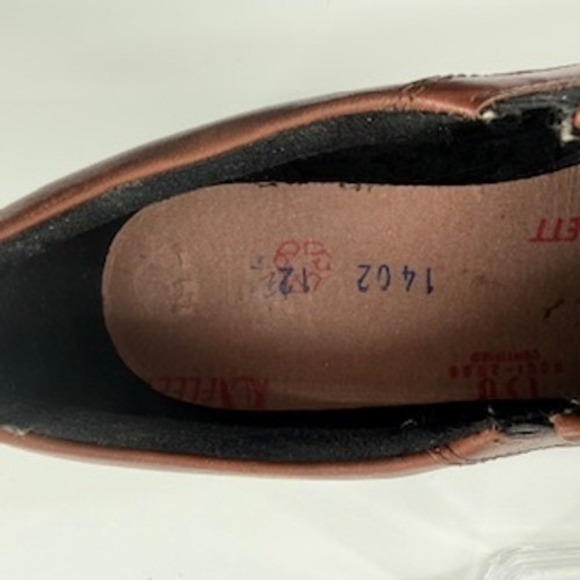 Rockport Men\'s Leather Slip On Dress Shoes Brown Odiproene By Adidas Size 12.5‎ main image 4
